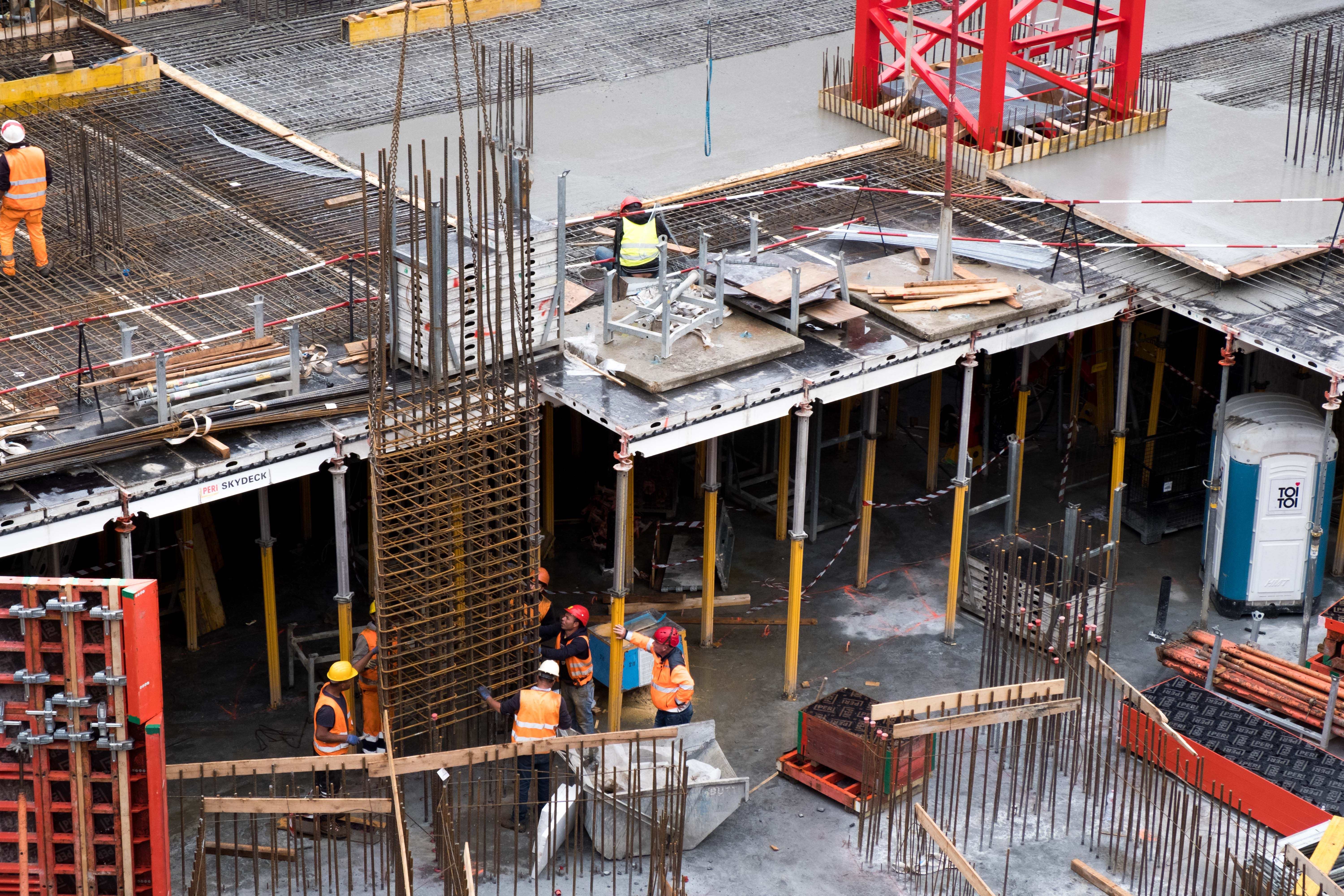Commercial construction project