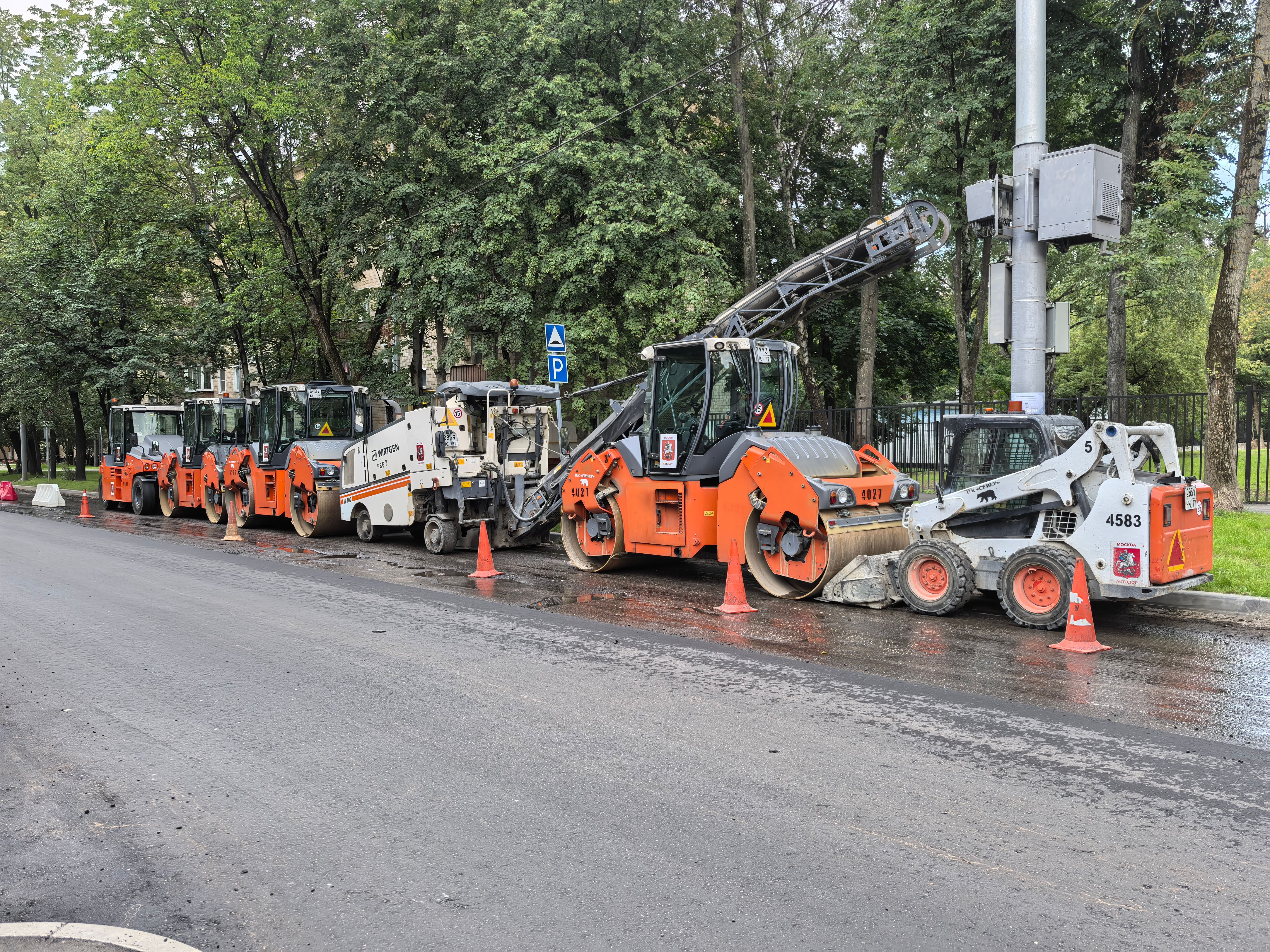 Maintenance and repair services by Andes Construction Inc